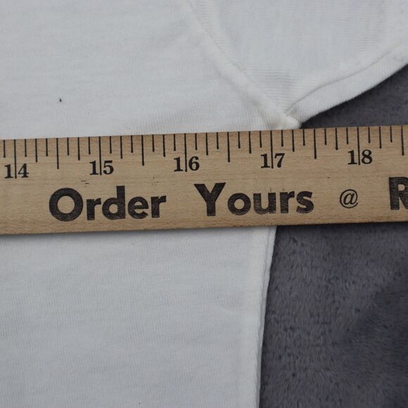 Panic at the Disco Shirt Womens M White Round Neck Short Sleeve Graphic Print - Picture 14 of 16